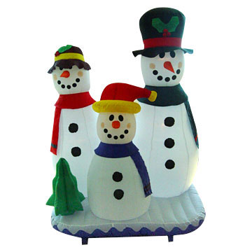 Inflatable Snowmans